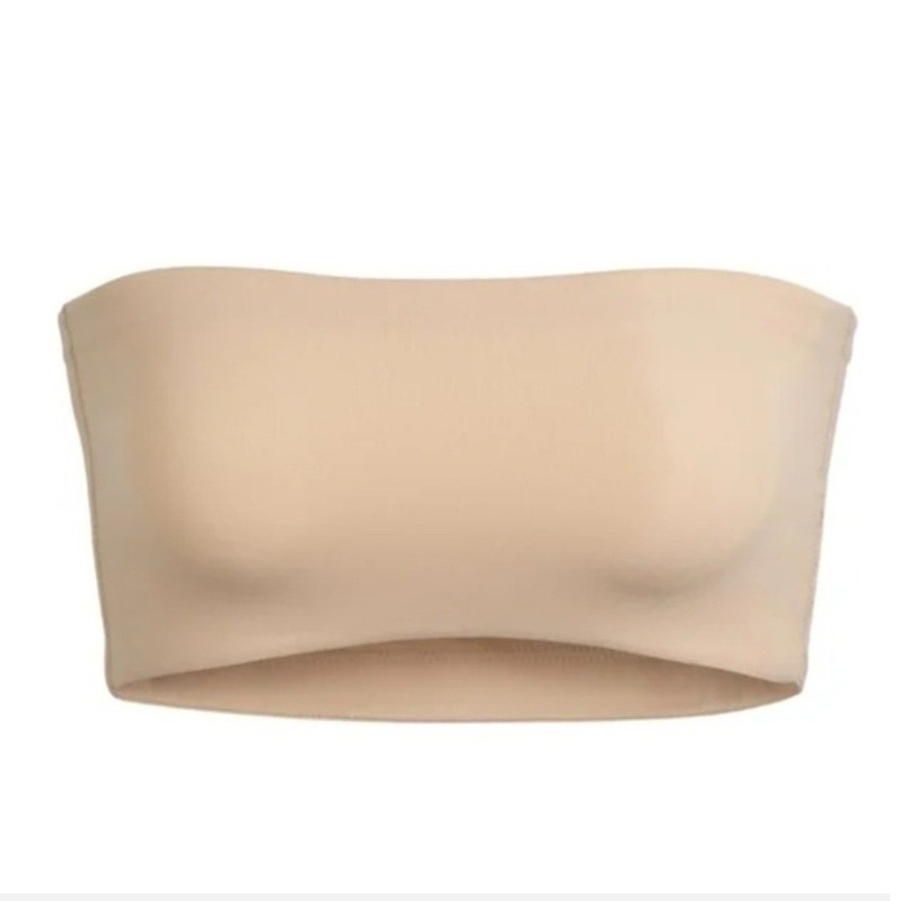 SKIMS Fits Everybody Strapless Bandeau Bra Women's XL Color Mica  BR-BND-2026
